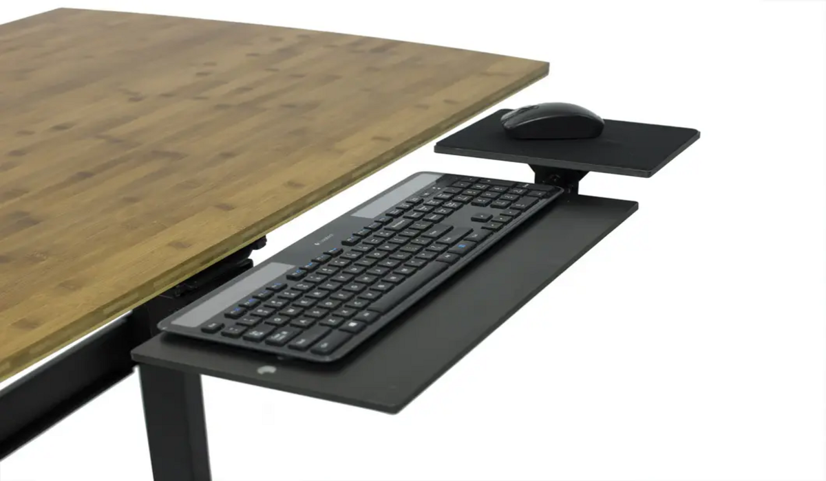 How Can a Keyboard Tray Help Reduce Neck and Shoulder Strain?